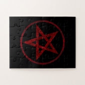 Rode Duivel Pentagram Legpuzzel (Horizontaal)