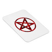 Rode Duivel Pentagram Magneet (Rechterzijde)
