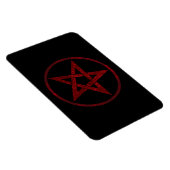 Rode Duivel Pentagram Magneet (Rechterzijde)