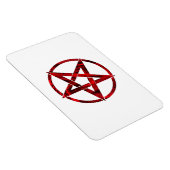 Rode Duivel Pentagram Magneet (Rechterzijde)