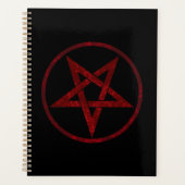 Rode Duivel Pentagram Planner (Voorkant)