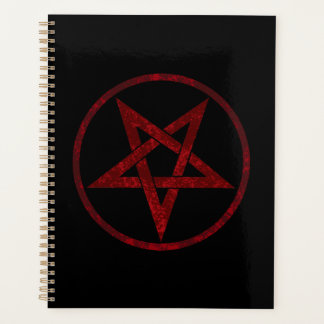 Rode Duivel Pentagram Planner