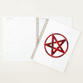 Rode Duivel Pentagram Planner (Display)