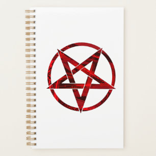 Rode Duivel Pentagram Planner