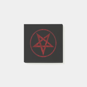 Rode Duivel Pentagram Post-it® Notes