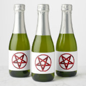 Rode Duivel Pentagram Sparkling Wijnetiket (Flessen)