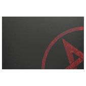 Rode Duivel Pentagram Stof (Fat Quarter)