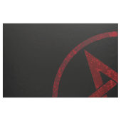 Rode Duivel Pentagram Stof (Fat Quarter)
