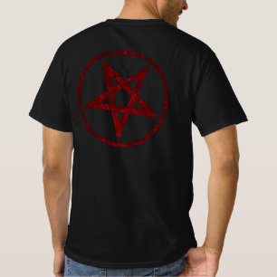Rode Duivel Pentagram T-shirt