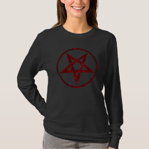 Rode Duivel Pentagram T-shirt