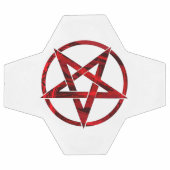 Rode Duivel Pentagram Voetbal (Enkel)