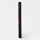 Rode Duivel Schedel Griezeld Kunstwerk Case-Mate iPhone Case (Achterkant/links)