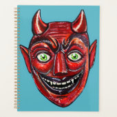 Rode Duivel Vintage Halloweenies Planner (Voorkant)