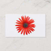 Rode duivel - wit visitekaartje (Achterkant)