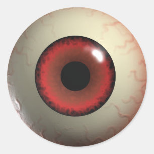Rode Duivel's Eye Stickers