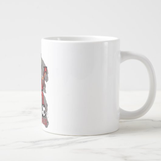 Rode duivels grote koffiekop (Rechts)