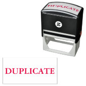 Rode Duplicaat Zelfinktende Stempel (In situ)