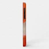 Rode edelsteen stenen textuur iPhone 11 hoesje (Achterkant/links)