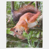 RODE Eekhoorn 2 Fleece Deken (Voorkant)