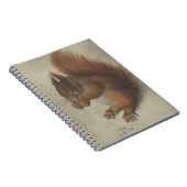Rode Eekhoorn (door Hans Hoffmann) Notitieboek (Rechterzijde)