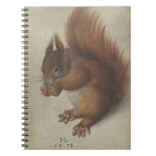 Rode Eekhoorn (door Hans Hoffmann) Notitieboek (Voorkant)