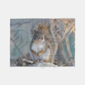 Rode eekhoorn fleece deken (Voorkant (Horizontaal))