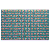 Rode eekhoorn Frenzy Fabric Stof (Fat Quarter)
