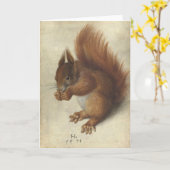 Rode eekhoorn | Hans Hoffmann Kaart (Gele Bloem)