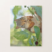 Rode eekhoorn legpuzzel (Verticaal)