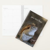 Rode eekhoorn planner (Display)