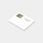 Rode eekhoorn post-it® notes (Schuin)