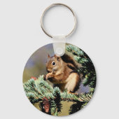 Rode eekhoorn sleutelhanger (Voorkant)