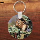 Rode eekhoorn sleutelhanger (Voorkant)