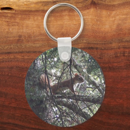 Rode eekhoorn Sleutelhanger #2 (Achterkant)