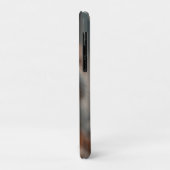 Rode eekhoorn springt in bevroren bos Case-Mate iPhone case (Achterkant/links)