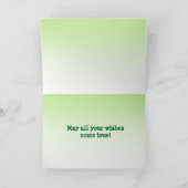 Rode eekhoorn verjaardag kaart (Binnen)