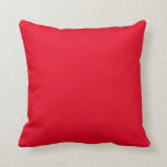 Rode, eenvoudige, vaste kleur kussen<br><div class="desc">Red Simple Solid Color-Sierkussen</div>