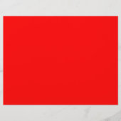 Rode effen kleur | Klassiek | Elegant | Trendy Flyer (Voorkant)