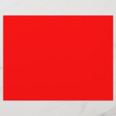 Rode effen kleur | Klassiek | Elegant | Trendy Flyer (Achterkant)