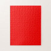 Rode effen kleur | Klassiek | Elegant | Trendy Legpuzzel (Verticaal)