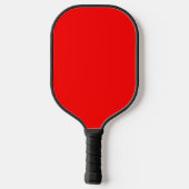 Rode effen kleur | Klassiek | Elegant | Trendy Pickleball Paddle (Achterkant)