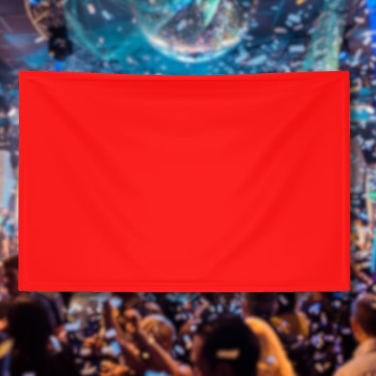 Rode effen kleur | Klassiek | Elegant | Trendy Spandoek