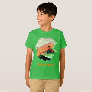 Rode Eft Salamander Gepersonaliseerde Natuur T-shirt