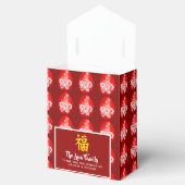 Rode Ei Geboorte Feest Favoriet Dozen Persoonlijk Bedankdoosjes (Geopend)