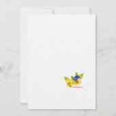 Rode Ei Grieks Pasen Kaart (Achterkant)