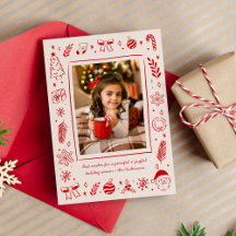 Rode eigenzinnige grillige met de hand getekende k