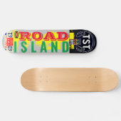 RODE EILAND Skateboard (Horizontaal)