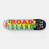 RODE EILAND Skateboard (Horizontaal)