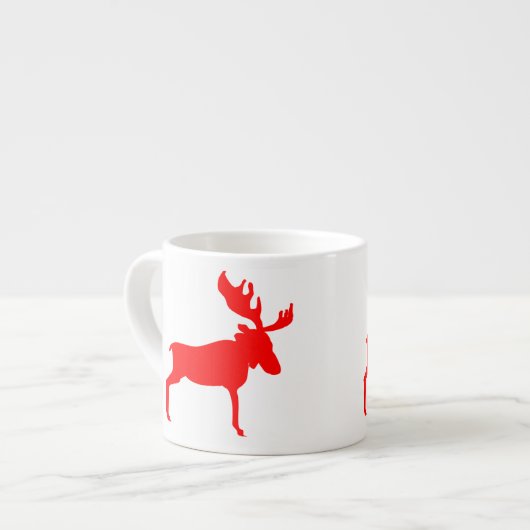 Rode Eland Espresso Kop (Links)