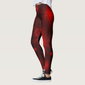 rode elegante legging gekleurd feestelijk modern (Links)